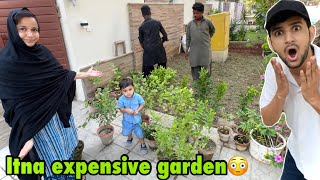 Finally garden bangaya hamara😍  Gardner ne hame loot liya 30000 ka banaya😳 [upl. by Assilana]