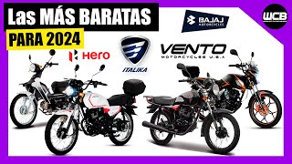 Top 5 Motos BARATAS para 2024 🇲🇽  Menos de 25000 PESOS [upl. by Nore]