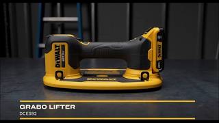 Easy Steps to use Dewalt Grabo Lifter Tool [upl. by Schroder769]