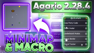 AGARIO MOD MENU IOS 2284 TUTORIAL NO JAILBREAK NO SCARLET NO PC  AGARIO MACRO IOS AGARIO MOBILE [upl. by Sivartal]