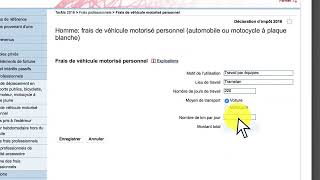 Déclaration d’impôt – Frais professionnels [upl. by Newhall]