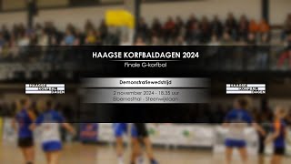 Haagse Korfbaldagen Gkorfbal Demonstratiewedstrijd [upl. by Anaer48]