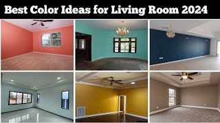 Best Color Ideas for Living Room 2024  Room Colour Design  Room Painting Ideas [upl. by Maureen]