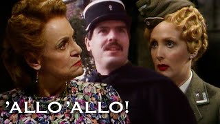 BEST MOMENTS From Series 3  Part 1  Allo Allo  BBC Comedy Greats [upl. by Wendall]