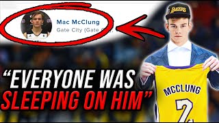 Why the Lakers Think Mac McClung is the STEAL of the NBA Draft [upl. by Ahsropal]