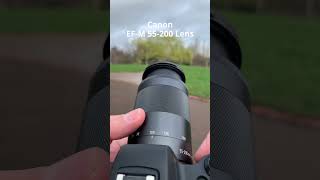 The Canon EFM 55200mm Zoom Lens on the Canon M50 Mark ii shorts [upl. by Nakasuji]