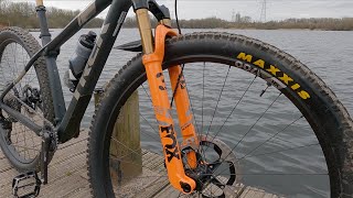 2021 Fox 32 Float Factory SC FIT4 Test  Trek Procaliber 96  Chorlton amp Sale Water Park Manchester [upl. by Lebna20]