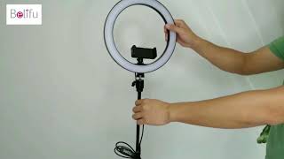 How to Install Belifu Ring Light [upl. by Ygiaf]