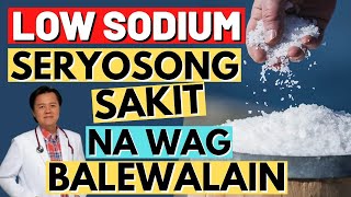 Low Sodium Seryosong Sakit na Wag Balewalain by Doc Willie Ong Internist and Cardiologist [upl. by Dolhenty165]