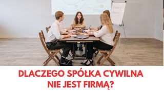 Dlaczego spółka cywilna nie jest spółką Jaka jest odpowiedzialność wspólników [upl. by Jones]