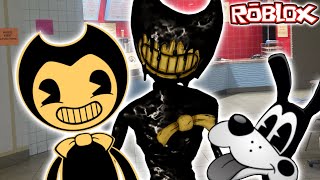 BENDY AND BORIS FIND THE INK DEMON BATIM Roblox [upl. by Htebsle]