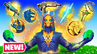 I Found ALL GOD MYTHICS in ONE GAME Fortnite [upl. by Jankey]