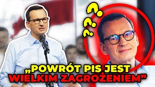 Fatalna wpadka Morawieckiego Przestrzegł przed rządami własnej partii [upl. by Ullyot]