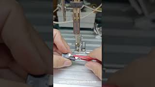 Micro switch welding wire [upl. by Eilyw]