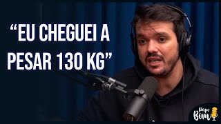 GAULES FALANDO QUANDO CHEGOU A PESAR 130 Kg  PapoBom  FLOW PODCAST [upl. by Cestar329]