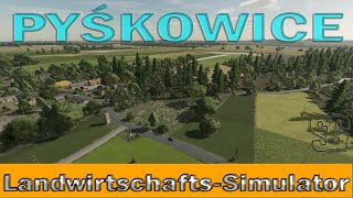 LS22 Mapvorstellung  PYŚKOWICEKARTE V1000  Ls22 Maps [upl. by Hammer]