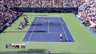 Wawrinka vs Murray Us Open 2013 [upl. by Ahsenor843]