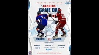 COUGARS vs RANGERS [upl. by Cuthbert]