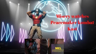 Misery watches Peacemaker Kombat Cast [upl. by Galven163]