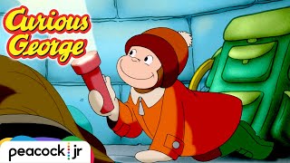 Outdoor Igloo Sleepover  CURIOUS GEORGE [upl. by Oettam]