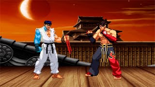 ICE RYU VS JIN KAZAMA [upl. by Au]