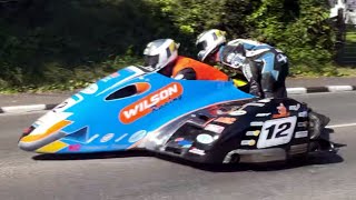 Best of Isle of Man Sidecar Racing 2022  TT Races amp Billown [upl. by Dilaw]