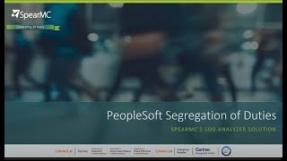 PeopleSoft Segregation of Duties SOD Analyzer SpearMC Sep 2024 [upl. by Sualokcin241]