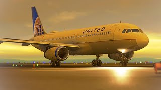 REALISM A320 IAE  KSFO  San Fransisco  UNITED AIRLINES EXPERIENCE [upl. by Peppi956]