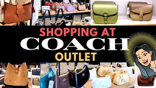 💓💓SHOPPING AT COACH OUTLET💓🛍 Whats NEW at Coach Coach Addicts Coach Handbags [upl. by Bedell]