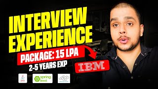 IBM Interview Tips amp Tricks 2024 🔥 Interview Experience 😱  Amrit Anand [upl. by Beasley]