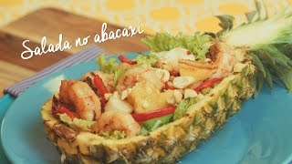 Vale Dica de Verão  Salada no Abacaxi [upl. by Capwell]