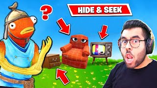 HIDE amp SEEK in FORTNITE Prophunt Funny Moments  Hitesh KS [upl. by Dix]