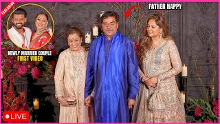 Shatrughan Sinha Wife Poonam Sinha Arrives At Daughter Sonakshi  Zaheer Wedding [upl. by Akiehs]