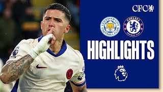 Leicester 12 Chelsea  Blues dominate the Foxes 💪  HIGHLIGHTS  Premier League 2425 [upl. by Odlauso]