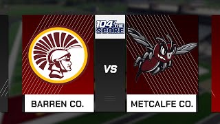 Barren County Trojans VS Metcalfe County Hornets Football Aug 23 2024 [upl. by Yerot628]