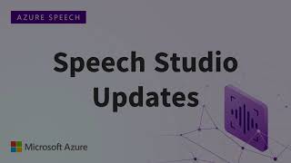 Speech Studio Updates  Feb 2023 [upl. by Eveleen721]