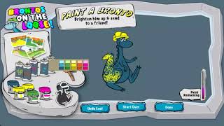 Postopia Paint a Bronto Flash Game Gameplay [upl. by Chloras]