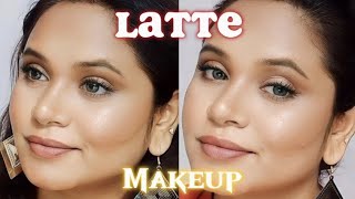 how to do the viral LATTE MAKEUP  Tanielle jai  studioglitz2155 taniellejai latte makeup [upl. by Inatsed302]