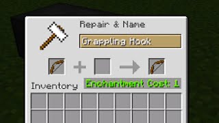 How to Make a Grappling Hook with Minecraft Commands [upl. by Chance877]