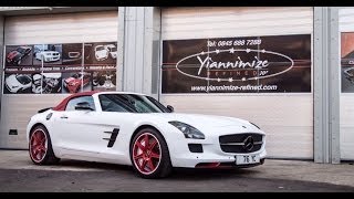 Yiannimize Mercedes SLS AMG gets Personalised [upl. by Yllitnahc87]