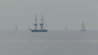 Sailing boats in Start Bay 20220912 [upl. by Suilenrac]