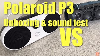 Polaroid P3 Unboxing amp Soundtest  JBL Xtreme KILLER [upl. by Siram]