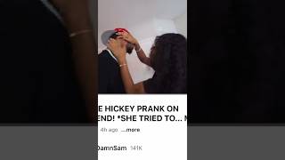 EXTREME HICKEY PRANK ON GIRLFRIEND SHE TRIED TO… ME sam naja hickey [upl. by Erhart]