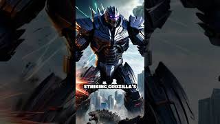 Witness the ultimate showdown as Megatron battles Godzilla in an epic clash of titans Who will [upl. by Zia]