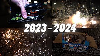 VUURWERK COMPILATIE 2023  2024  OUD amp NIEUW  4K [upl. by Philly]