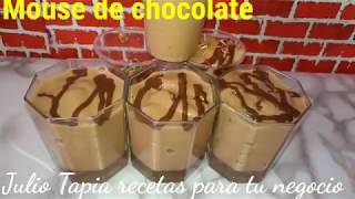 Mousse de chocolate fácil y espumoso [upl. by Latsirc166]