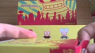 Futurama Kidrobot Sealed Case Opening Of 16 Figures [upl. by Skeie]