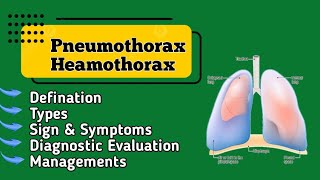 Hemothorax and pneumothorax in hindi  Pneumothorax amp Hemothorax of MSN [upl. by Phoebe775]