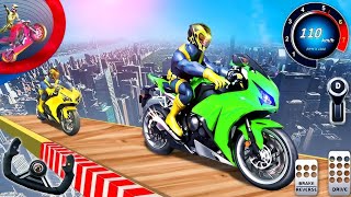 Bike Stunts Games Bike Racing Bike Driver Game Bike Racing Stunts Game Bike Game Android Gameplay [upl. by Buehrer]