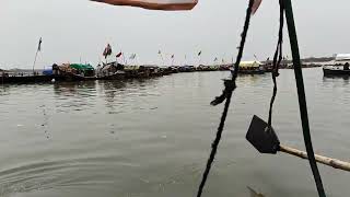 prayagraj triveni sangamam boating [upl. by Benjie760]